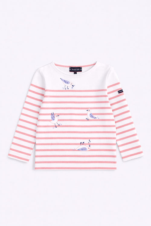 Matrosenshirt „Möwen” Kids – dicke Baumwolle - Armor-lux - 2