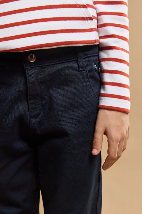 Kids elasticated waist trousers - cotton - Armor-lux - 3