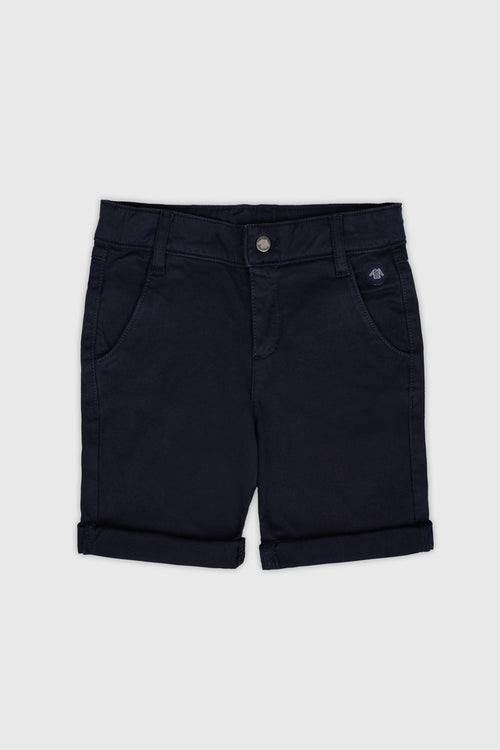 Kids canvas bermuda shorts - cotton - Armor-lux - 1