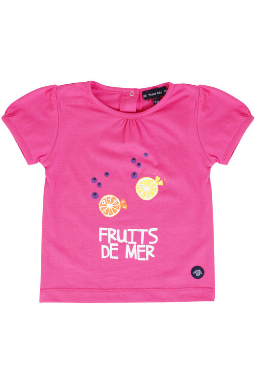 Baby seafood T-shirt - lightweight cotton - Armor-lux - 1