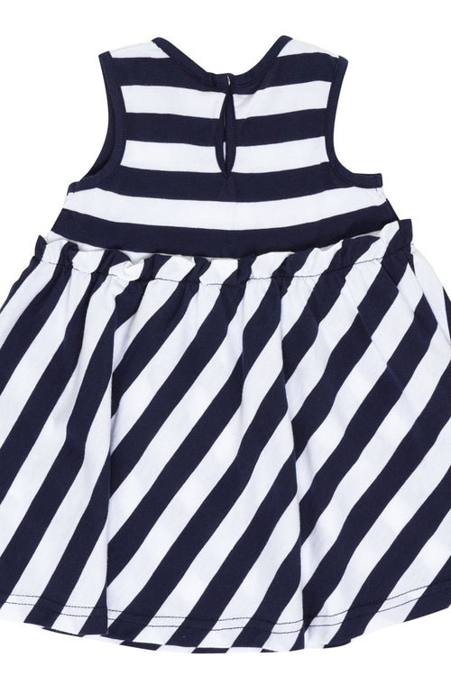 Baby striped dress — light cotton - Armor-lux - 4