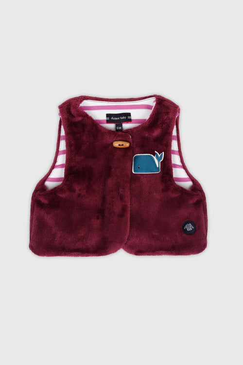 Ärmellose Fleece-Weste Baby - Armor-lux - 1