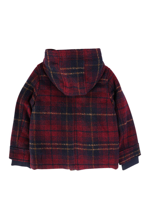 Karierter Duffle-coat  mit Reißverschluss Kids – Wolltuch - Armor-lux - 6