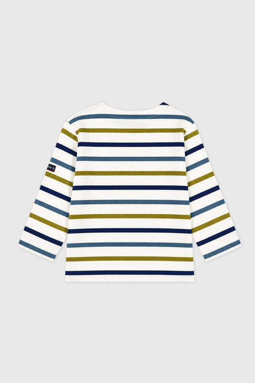 Baby Dreifarbiges Bretonshirt - Dicke Baumwolle - Armor-lux - 2