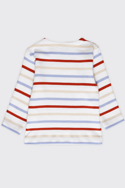 Marinière tricolore Baby - coton épais - Armor-lux - 2