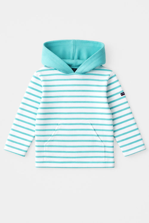 Marinière à capuche Kids - coton épais - Armor-lux - 1