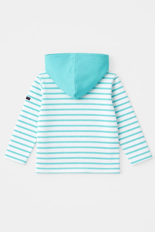 Marinière à capuche Kids - coton épais - Armor-lux - 2