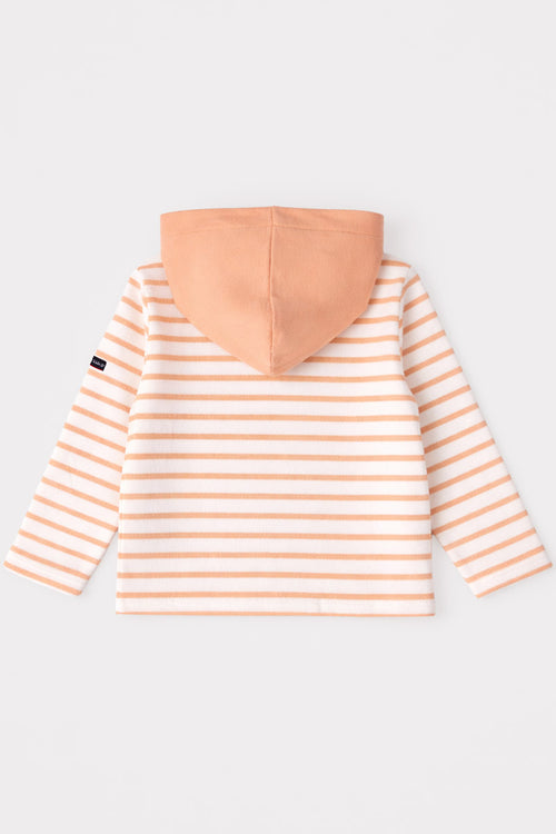 Marinière à capuche Kids - coton épais - Armor-lux - 2