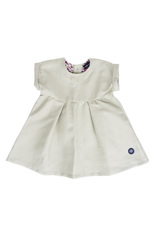 Kleid Baby - Leinen und Baumwolle - Armor-lux - 1