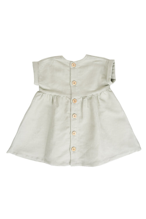 Baby dress - linen and cotton - Armor-lux - 3