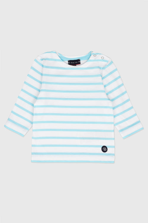 Marinière manches longues Baby - coton léger - Armor-lux - 1