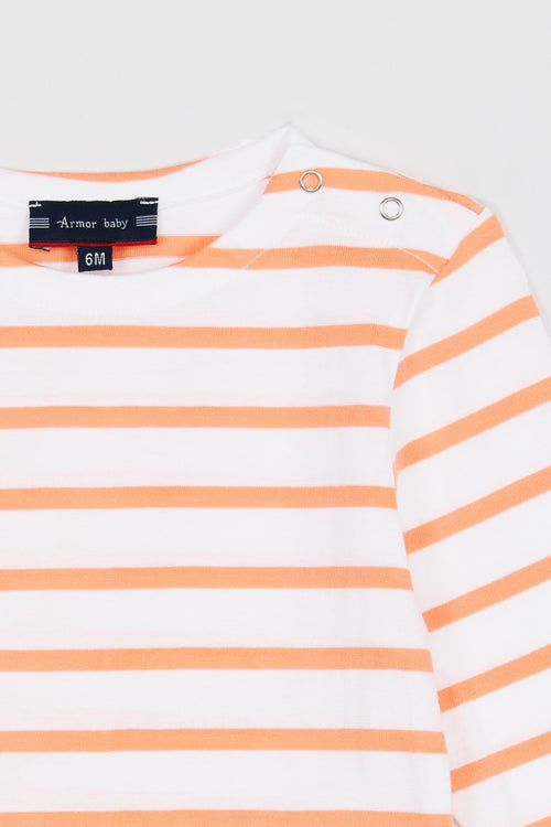 Baby Breton striped shirt - light cotton - Armor-lux - 2