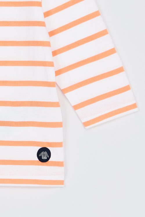 Baby Breton striped shirt - light cotton - Armor-lux - 3