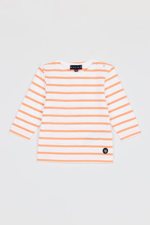 Baby Breton striped shirt - light cotton - Armor-lux - 1