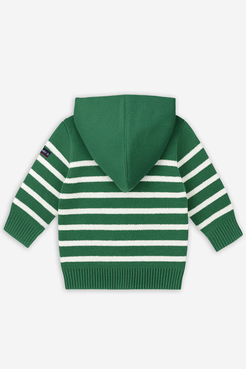 Cardigan à capuche Baby - coton - Armor-lux - 2