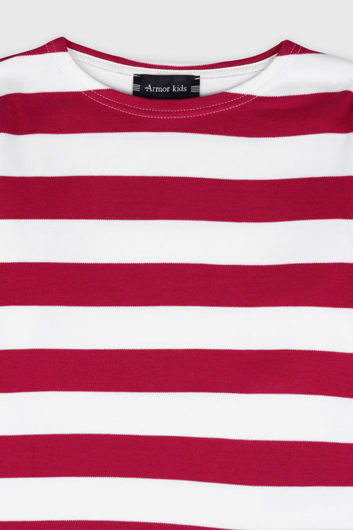 Matrosenshirt mit Muster Kids – dicke Baumwolle - Armor-lux - 2