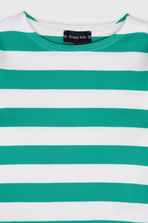 Matrosenshirt mit Muster Kids – dicke Baumwolle - Armor-lux - 2