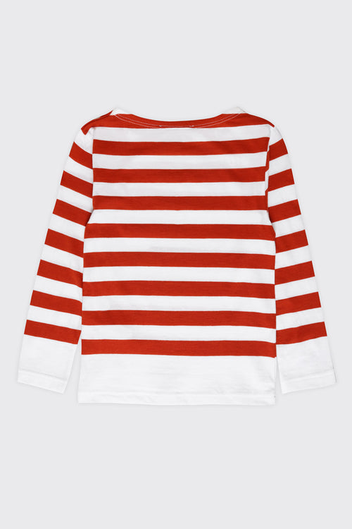 Gemustertes Matrosenshirt Kids – Baumwolle - Armor-lux - 2
