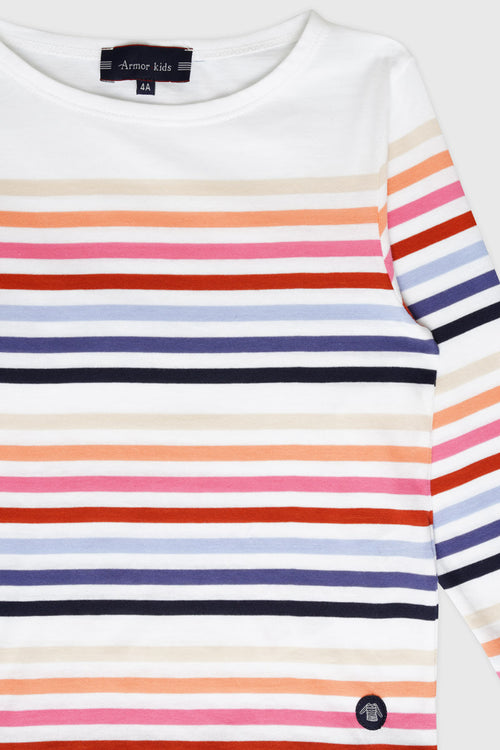 Marinière multicolore Kids - coton - Armor-lux - 2