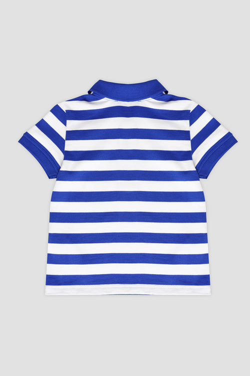 Polo rayé et brodé poisson Kids - coton - Armor-lux - 3