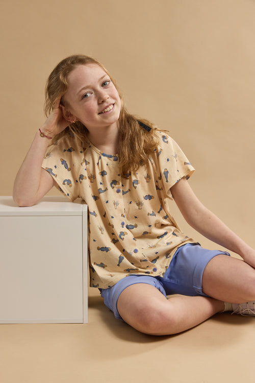 Kids marine life printed top - cotton - Armor-lux - 5