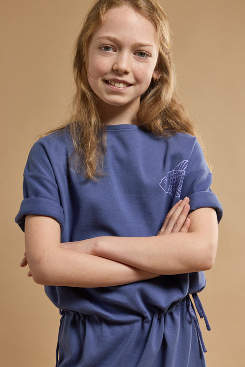 Robe sérigraphiée poissons Kids - coton épais - Armor-lux - 3