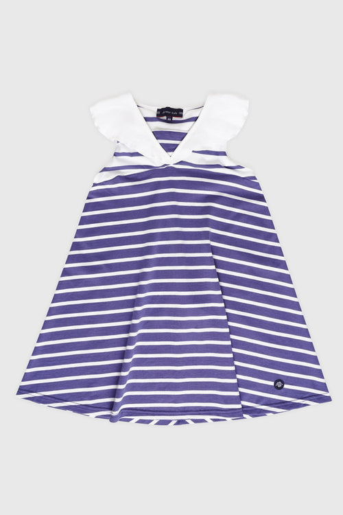 Kids sleeveless striped dress — light cotton - Armor-lux - 1