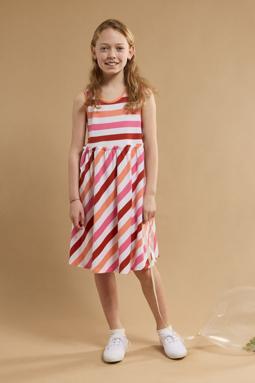 Robe rayée tricolore Kids - coton léger - Armor-lux - 1