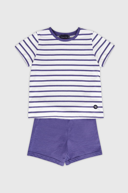 Ensemble pyjashort Kids - coton léger - Armor-lux - 1