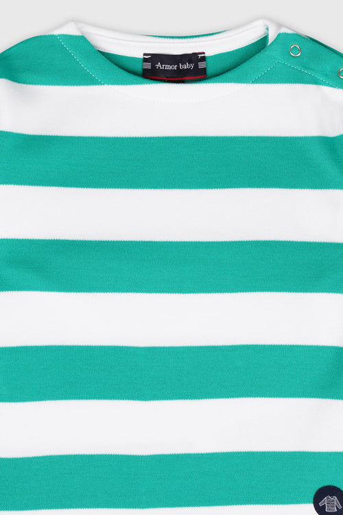 Marinière fantaisie Baby - coton épais - Armor-lux - 2