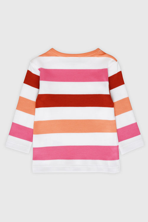 Dreifarbiges Matrosenshirt für Babys – dicke Baumwolle - Armor-lux - 2