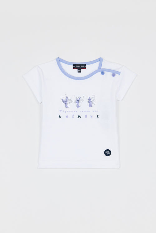 Baby loose-fitting T-shirt - lightweight cotton - Armor-lux - 1