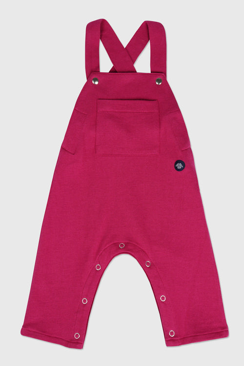 Latzhose aus Molton für Babys – Baumwolle - Armor-lux - 1