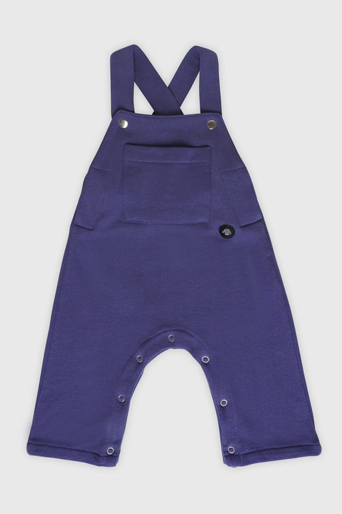 Baby fleece dungarees - cotton - Armor-lux - 1