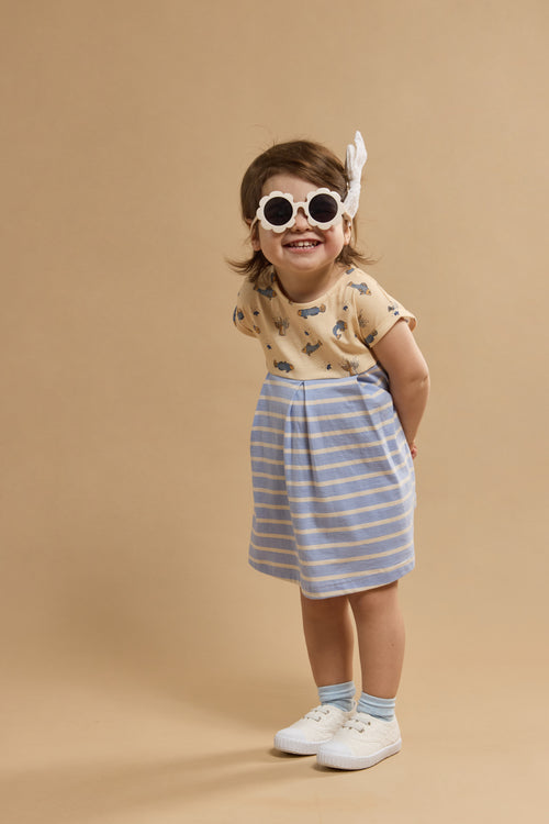 Kleid mit kurzen Ärmeln Baby – Baumwolle - Armor-lux - 6