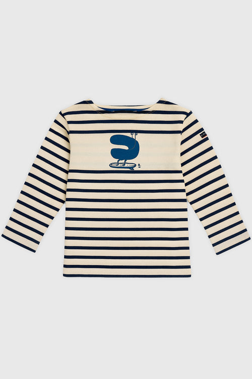 Marinière fantaisie Kids  - coton épais - Armor-lux - 1