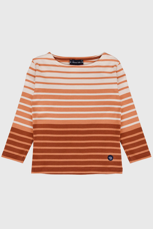 Marinière tricolore Kids - coton épais - Armor-lux - 2