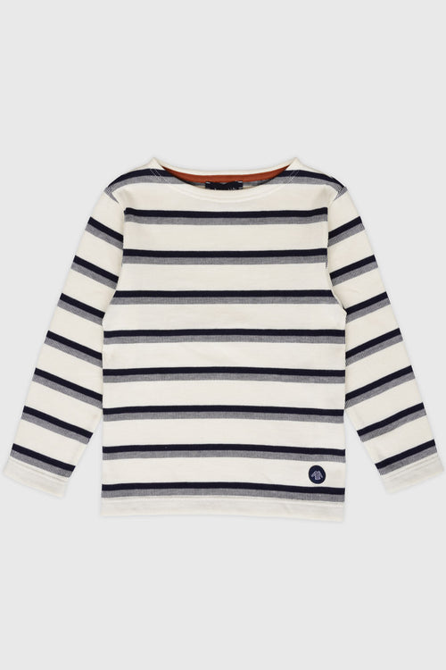 Marinière jacquard Kids - coton - Armor-lux - 1