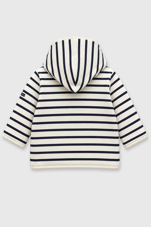 Baby Reversible Hooded Jacket - Cotton - Armor-lux - 3