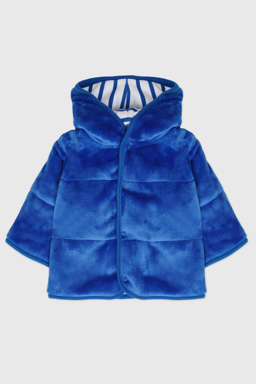 Baby reversible fleece jacket - thick cotton - Armor-lux - 3
