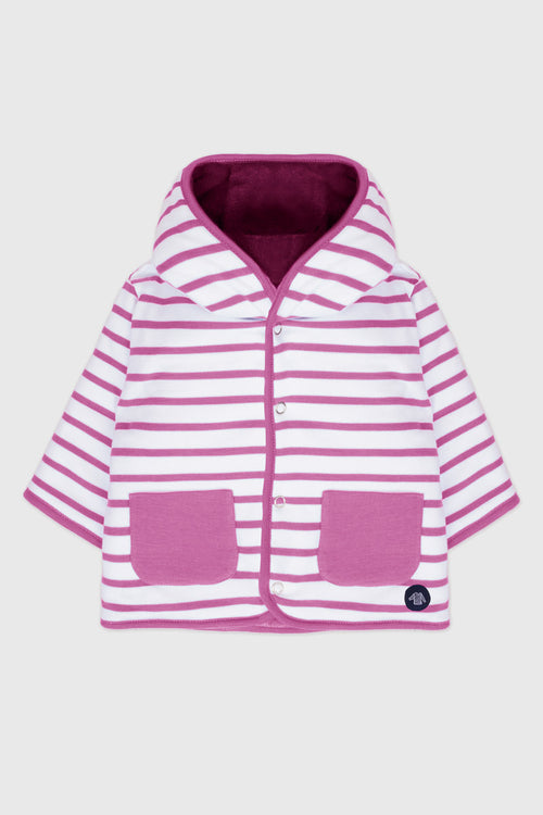 Baby Fleece-Wendejacke - dicke Baumwolle - Armor-lux - 1