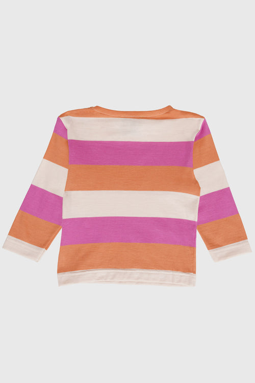 Matrosenshirt mit breiten Streifen Baby – leichte Baumwolle - Armor-lux - 2