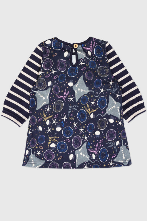 Cosmos Baby dress - thick cotton - Armor-lux - 2