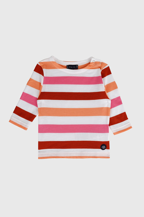 Marinière multicolore Baby - coton léger - Armor-lux - 1