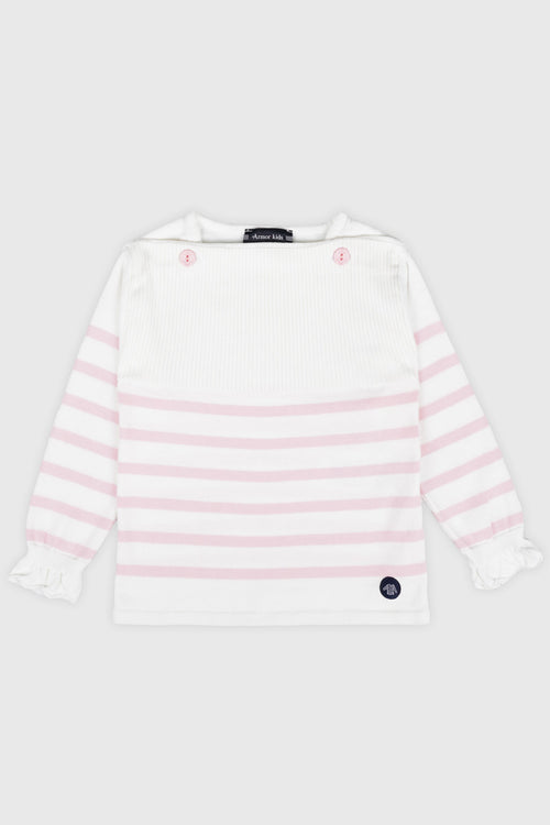 Kids striped sweater - cotton - Armor-lux - 1
