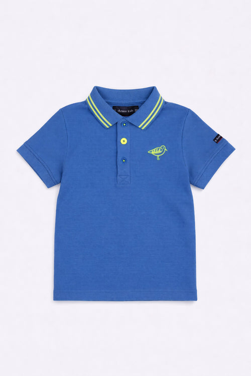 Polo brodé mouette Kids - coton - Armor-lux - 1