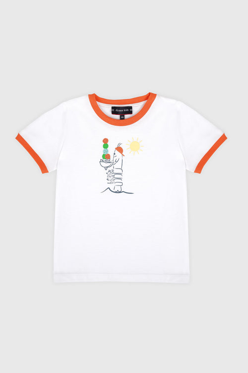Langustinen-T-Shirt Kids - leichte Baumwolle - Armor-lux - 1