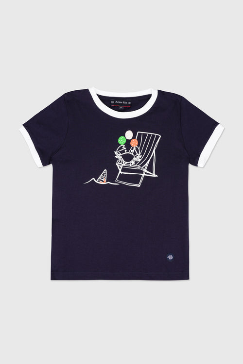 T-shirt crabe Kids - coton léger - Armor-lux - 1