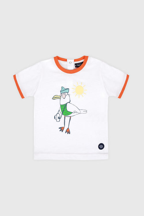 Baby T-shirt - lightweight cotton - Armor-lux - 1