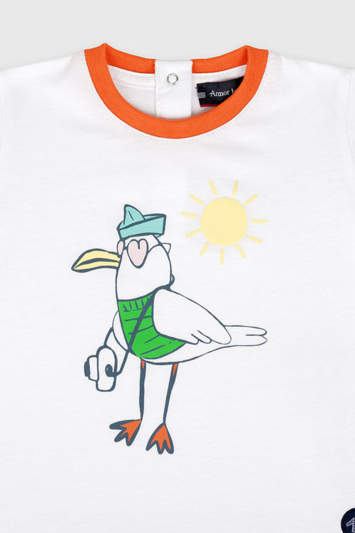 Baby T-shirt - lightweight cotton - Armor-lux - 2